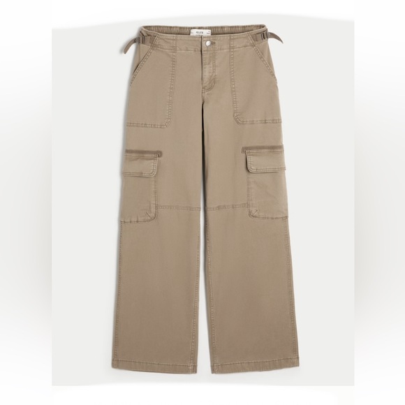 HOLLISTER Women’s👩🏻LOW-RISE BAGGY CARGO PANTS👖Sz 10R - Picture 1 of 10